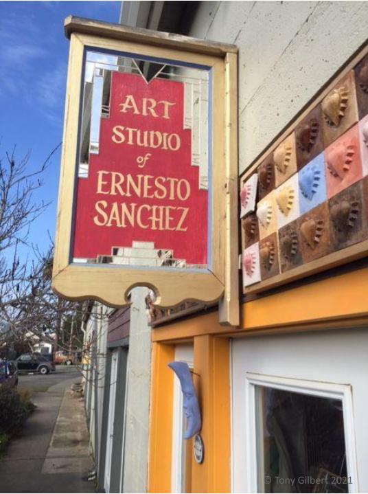 Ernesto Sanchez art studio
